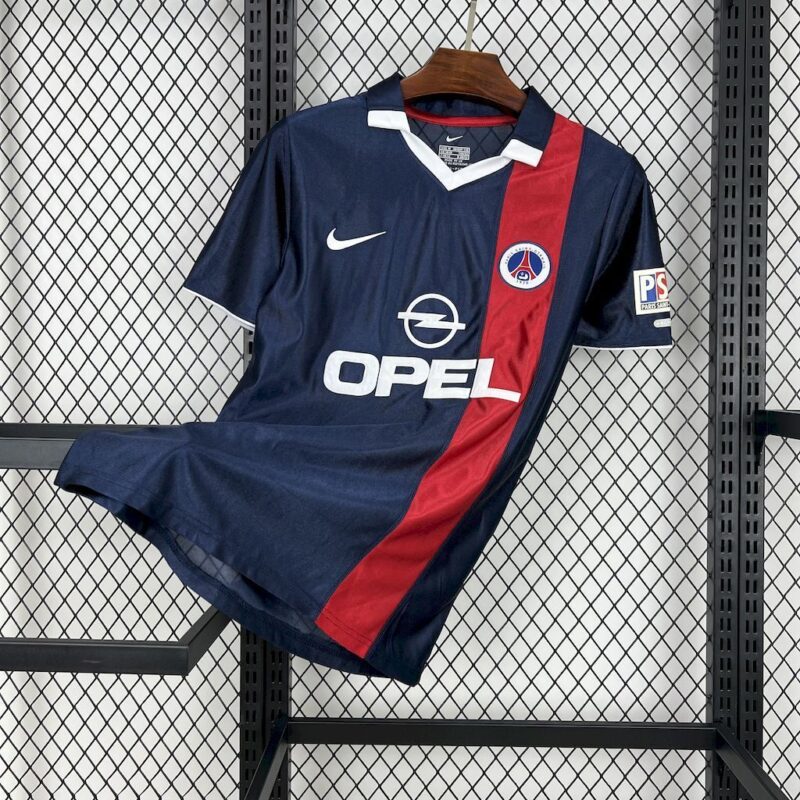 Maillot PSG (Paris Saint-Germain) Retro Domicile 2001/2002