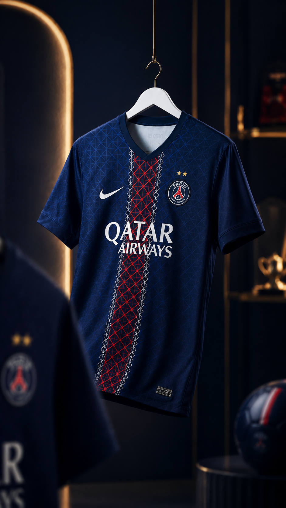 Maillot PSG (Paris Saint-Germain) Domicile étoiles 2026/2027