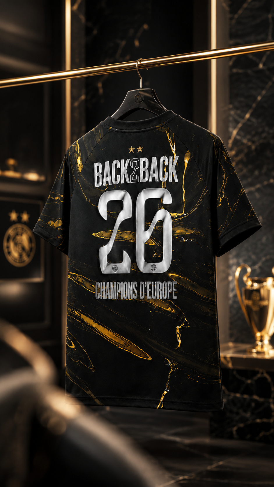 Maillot PSG (Paris Saint-Germain) Fifth BACK2BACK étoiles 2026/2027