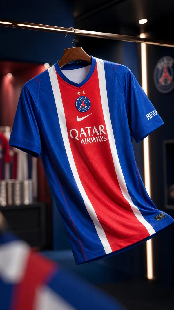 Maillot PSG (Paris Saint-Germain) Domicile étoiles 2026/2027